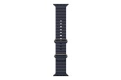 Smartwatch - Tilbehør - Apple 49mm Navy Ocean Band - Titanium Finish - MXTH3ZM/A