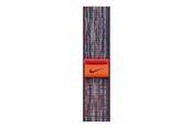 Smartwatch - Tilbehør - Apple 46mm Blue/Red Nike Sport Loop - MXU43ZM/A
