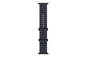 Smartwatch - Tilbehør - Apple 49mm Navy Ocean Band - Black Titanium Finish - MYPA3ZM/A