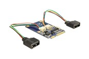 Controller - DeLOCK MiniPCIe I/O PCIe full size 2 x USB 2.0 - 95242