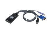 Repeater, boostere, bridges & transceiver - Tripp Lite USB Server Interface Unit Virtual Media & CAC B064 Cat5 KVM TAA - KVM / USB extender - TAA Compliant - B055-001-UV2CAC
