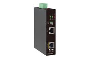 UPS - Tripp Lite Eaton Series Industrial Gigabit Ethernet PoE injector 60W PoE++ 802.3bt Midspan -40C to +75C IP30 housing Dual 24~57VDC DIN rail 1 Port - NPOEI-60W-1G
