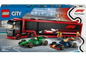 LEGO®  - LEGO 60445 F1®-lastbil med RB20 og AMR24 F1®-biler *DEMO* - 60445
