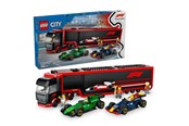 LEGO® - LEGO City 60445 F1®-lastbil med RB20 og AMR24 F1®-biler - 60445