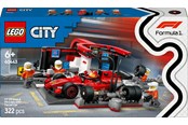 LEGO®  - LEGO City 60443 F1®-pitstop og pitcrew med Ferrari-bil - 60443