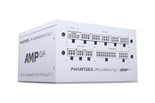 Strømforsyning - Phanteks AMP GH 850W White Strømforsyning - 850 Watt - 120 mm - ATX 3.1 - 80 Plus Gold certified - PH-P850GH_WT01_EU