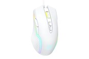 Mus - ONIKUMA CW905 Wired - Gaming Mus - Optisk - 7 knapper - Hvid med RGB-LED lys - CW905W