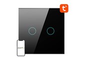 Smart Home - Avatto Smart Light Switch WiFi TS02-EU-B2 2 way (black) - TS02-EU-B2