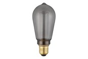Lyskilder - EGLO LED pære ST64 Dråbe 4,3W/818 200 lumen smoke 3-trin dæmpbar E27 - 113074