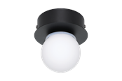 Lamper - EGLO MOSIANO væg/loftlampe, sort - 900659