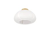 Lamper - EGLO SUMMERHILL loftlampe, hvid/træ - 44063