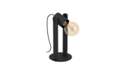 Lamper - EGLO PLIMSOLL bordlampe, sort - 43849