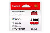 Blæk, Toner & Forbrugsstoffer - Canon PFI-4100 / 6785C001 Red - 6785C001