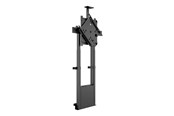 Vægbeslag, AV-Beslag & AV-Møbler - Multibrackets M stand - Flip - for flat panel /video conference camera - motorised with cabinet - black - Max 50 kg - recommended for 43"-86" - 7350105215650