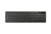 Tastatur - Targus EcoSmart - keyboard full size - QWERTY - Nordic - black Input Device - Tastatur - Nordisk - Sort - AKB873NO