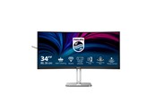 Skærm - 34" Philips 34B2U5600C - 3440x1440 (UWQHD) - 120Hz - VA - 96W USB-C - KVM switch - 34B2U5600C/23