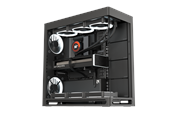 Kabinet - Havn HS 420 Black - Kabinet - Miditower - Sort - HVN-CA-HS420-06