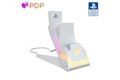 Spil tilbehør - PDP Afterglow Wave - Dual Charger White - Wired - Sony PlayStation 5 - 052-022-WH