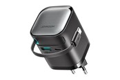 Mobil - Adaptere & Opladere - Joyroom Power charger with retractable cable 65W TCL02 GaN - JR-TCL02