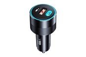 Mobil - Adaptere & Opladere - Choetech TC0011 car charger 130W 2x USB C 1x USB A (black) - TC0011