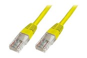 Netværkskabel - DIGITUS Ecoline patch cable - 2 m - yellow - Gul - 2m - DK-1511-020/Y