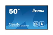 Digital skiltning & Hotel - iiyama ProLite LH5060UHS-B1AG 50" Class (49.5" viewable) LED-backlit LCD display - 4K - for digital signage - LH5060UHS-B1AG