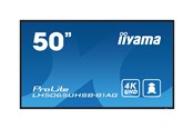 Digital skiltning & Hotel - iiyama ProLite LH5065UHSB-B1AG 50" Class (49.5" viewable) LED-backlit LCD display - 4K - for digital signage - LH5065UHSB-B1AG