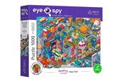 Puslespil - Trefl Puzzle - Unlimited Fit - EYE-SPY - IMAGINARY CITIES: New York USA (1000 pieces) Floor - TFL10708