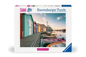 Puslespil - Ravensburger Boathouses In Smogen 500p - 12000847