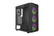 Kabinet - DUTZO C321 Mesh TG ARGB - Kabinet - Miditower - Sort - C321_Mesh_ARGB-B