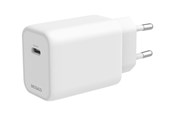 Mobil - Adaptere & Opladere - Deltaco USB-C GaN Wall Charger 67W | 1x USB-C | Samsung SFC 45W | PPS + PD | White - USBC-GAN05