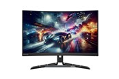 Skærm - 27" Lenovo 27" Legion R27QC-30 – 2560x1440 (QHD) – 180Hz – VA – Buet – 2x3W højttalere - 67C6GAC2EU