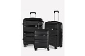 Tasker - RW Travel Alfrida Collection 3-sæt Kuffert Sort - 109710