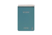 Blokke, Formularer & Notesbøger - KOZO Notesbog A6 Linieret Premium Steel Blue - 320134