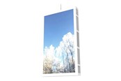 Vægbeslag, AV-Beslag & AV-Møbler - HI-ND Ceiling Casing 55" mounting kit - portrait - for digital signage LCD panel - white - Max - recommended for 55" - CC5515-5201-01