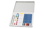 Kreativitet & Hobbyartikler - Nassau Aquarel painting set 28 pcs. in tin box - AR0525/GE