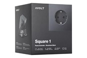 Afbrydermateriel - AVOLT Square 1 with 30W Dual USBC & Magnetic base 1.8m Stockholm Black - SQ1-EUFC20-18SB