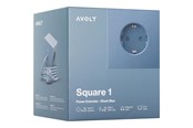Afbrydermateriel - AVOLT Square 1 with 30W Dual USBC & Magnetic base 1.8m Shark Blue - SQ1-EUFC20-18SHB