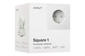 Afbrydermateriel - AVOLT Square 1 with 30W Dual USBC & Magnetic base 1.8m Gotland Gray - SQ1-EUFC20-18GG