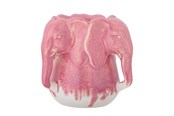 Boligindretning - Bloomingville - Pontus Vase - Pink - Stoneware - 82062183