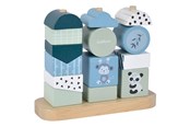 Babylegetøj - Eichhorn Wooden Stacking Puzzle Panda 15 pieces. - 100003814