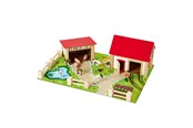 Trælegetøj - Eichhorn Wooden Farm with Accessories 20 pcs. - 100004309