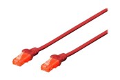 Netværkskabel - DIGITUS Professional patch cable - 2 m - red - Rød - 2m - DK-1617-020/R