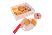Rolleleg - Bigjigs Wooden Box with Sliced ​​Bread 17pcs. - BJ487