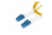 Netværkskabel - StarTech.com 2m (6.6ft) LC to LC (UPC) OS2 Single Mode Duplex Fiber Optic Cable - patch cable - 2 m - yellow - Gul - 2m - SMDOS2LCLC2M