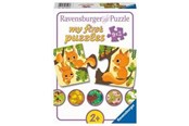 Puslespil - Ravensburger Animals and their Little Ones Puzzle 9x2pcs. - 31238