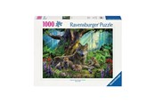 Puslespil - Ravensburger Jigsaw Puzzle Family Wolf In The Forest 1000pcs. - 120004776