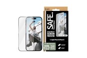 Mobil - Beskyttelsesglas - SAFE by PanzerGlass Screen Protection w. Black Frame iPhone 16 | 15 | Ultra-Wide Fit - SAFE95961