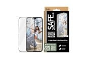 Mobil - Beskyttelsesglas - SAFE by PanzerGlass Screen Protection w. Black Frame iPhone 16 Plus | 15 Plus | Ultra-Wide Fit - SAFE95963