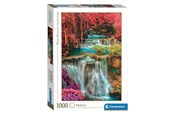 Puslespil - Clementoni Jigsaw Puzzle Colorful Thai Falls 1000pcs. - 39821